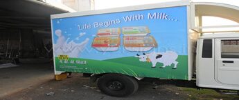 Tempo Advertising in Nashik, Tempo Advertisings Rates in Nashik, Canter Advertising